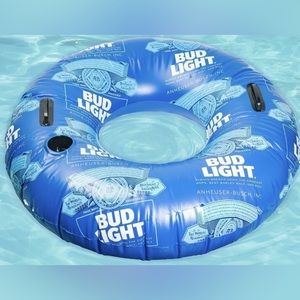 Bud Light - Snow Tubing, Sled Riding, Pool, River, Inflatable Tube Brand New